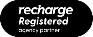 Recharge registered agency partner